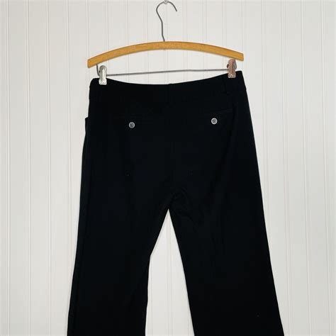 black michael kors pants|michael kors gramercy fit pants.